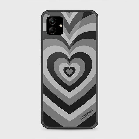 Samsung Galaxy A04e Cover - O'Nation Heartbeat Series - HQ Ultra Shine Premium Infinity Glass Soft Silicon Borders Case