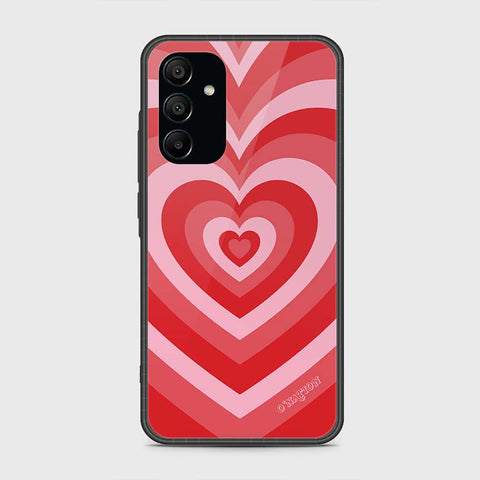 Samsung Galaxy A15 4G Cover- O'Nation Heartbeat Series - HQ Ultra Shine Premium Infinity Glass Soft Silicon Borders Case