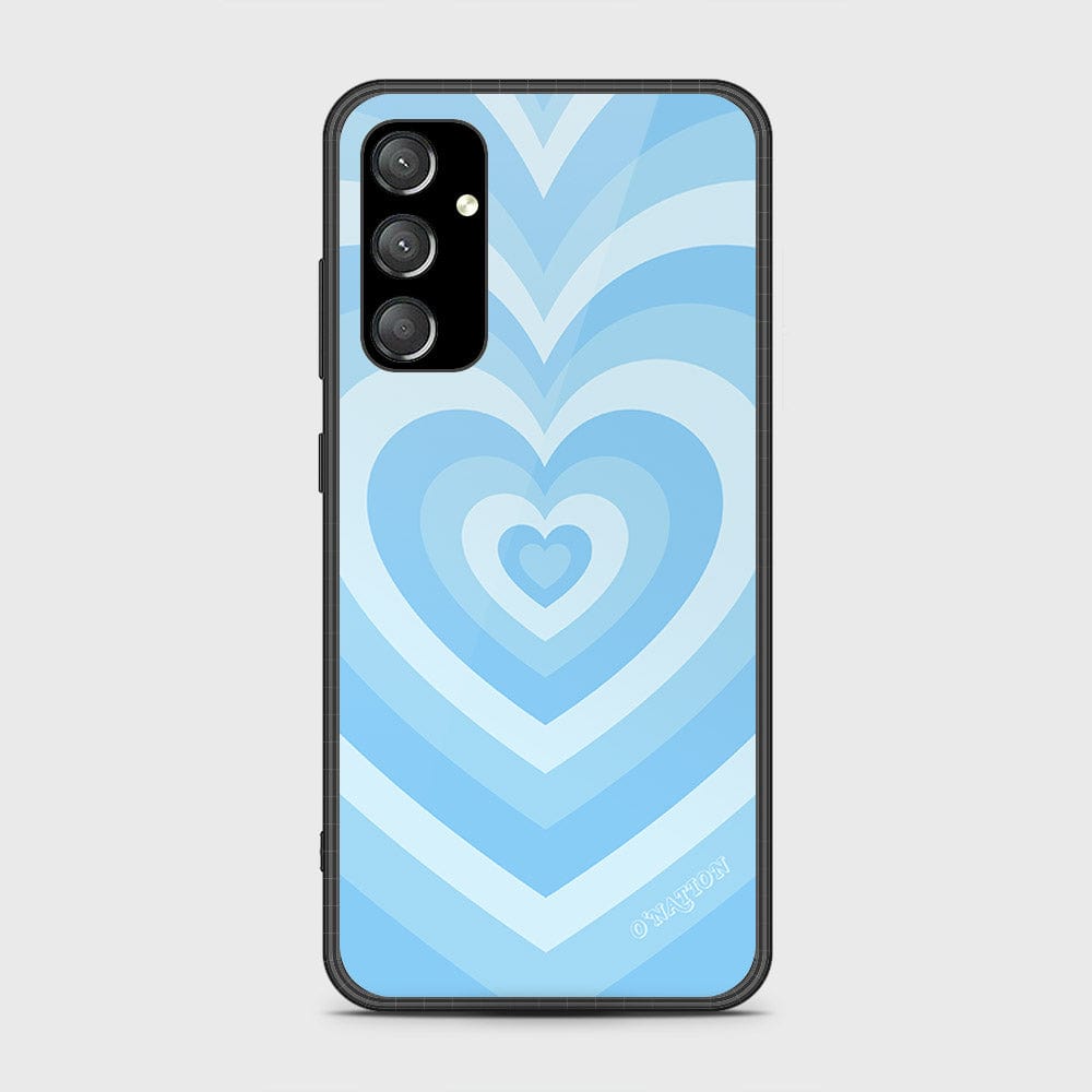 Samsung Galaxy A34 5G Cover- O'Nation Heartbeat Series - HQ Ultra Shine Premium Infinity Glass Soft Silicon Borders Case (Fast Delivery)