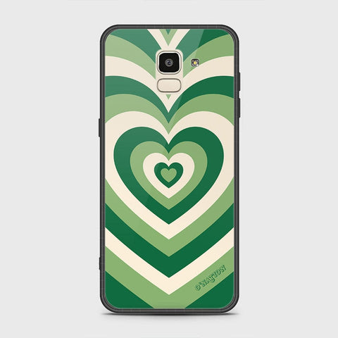 Samsung Galaxy J6 2018 Cover - O'Nation Heartbeat Series - HQ Ultra Shine Premium Infinity Glass Soft Silicon Borders Case