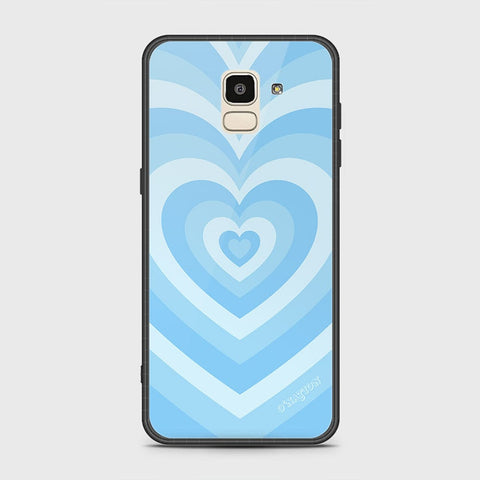 Samsung Galaxy J6 2018 Cover - O'Nation Heartbeat Series - HQ Ultra Shine Premium Infinity Glass Soft Silicon Borders Case