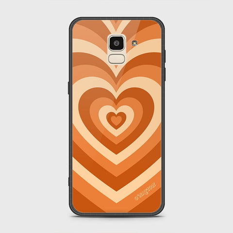 Samsung Galaxy J6 2018 Cover - O'Nation Heartbeat Series - HQ Ultra Shine Premium Infinity Glass Soft Silicon Borders Case