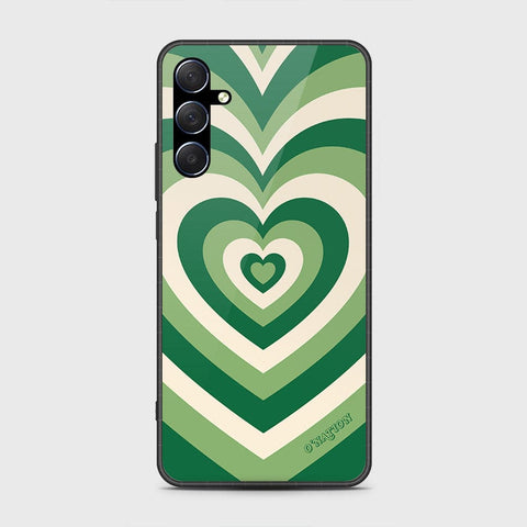 Samsung Galaxy M34 5G Cover- O'Nation Heartbeat Series - HQ Ultra Shine Premium Infinity Glass Soft Silicon Borders Case