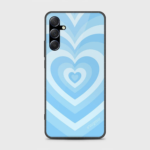 Samsung Galaxy M34 5G Cover- O'Nation Heartbeat Series - HQ Ultra Shine Premium Infinity Glass Soft Silicon Borders Case