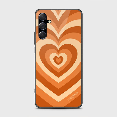 Samsung Galaxy M34 5G Cover- O'Nation Heartbeat Series - HQ Ultra Shine Premium Infinity Glass Soft Silicon Borders Case