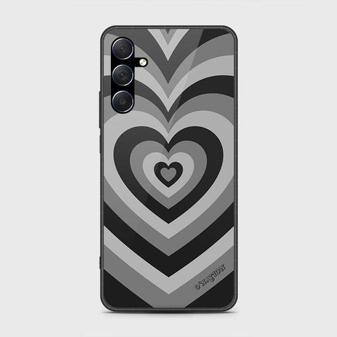 Samsung Galaxy M54 Cover- O'Nation Heartbeat Series - HQ Ultra Shine Premium Infinity Glass Soft Silicon Borders Case