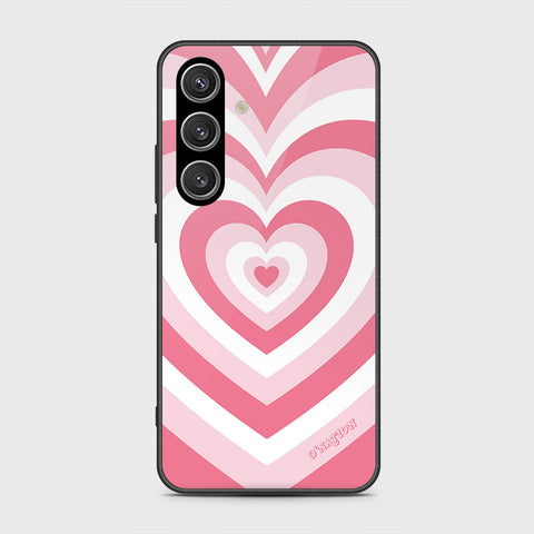 Samsung Galaxy S24 Cover- O'Nation Heartbeat Series - HQ Ultra Shine Premium Infinity Glass Soft Silicon Borders Case