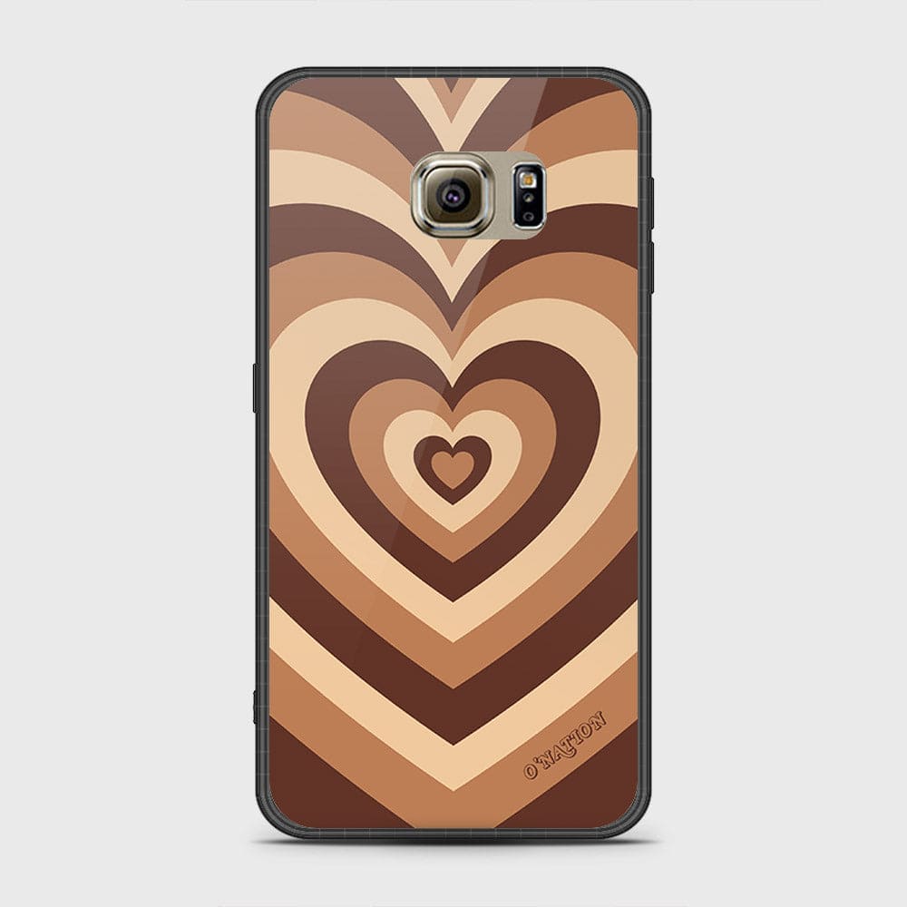 Samsung Galaxy S6 Cover- O'Nation Heartbeat Series - HQ Ultra Shine Premium Infinity Glass Soft Silicon Borders Case