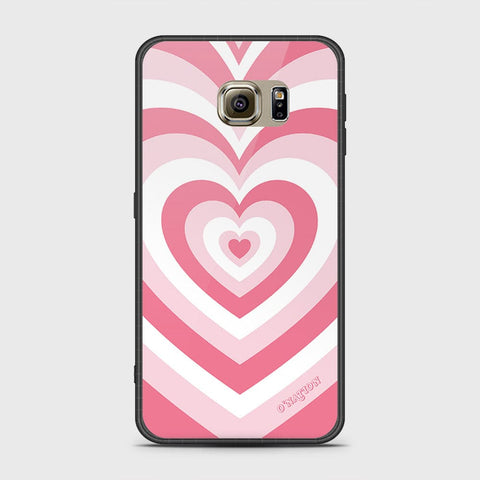 Samsung Galaxy S6 Cover- O'Nation Heartbeat Series - HQ Ultra Shine Premium Infinity Glass Soft Silicon Borders Case