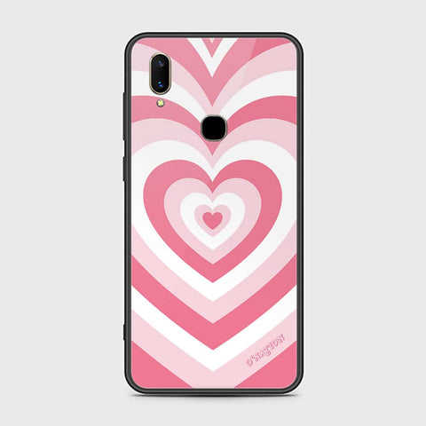 Vivo Z3 Cover- O'Nation Heartbeat Series - HQ Ultra Shine Premium Infinity Glass Soft Silicon Borders Case