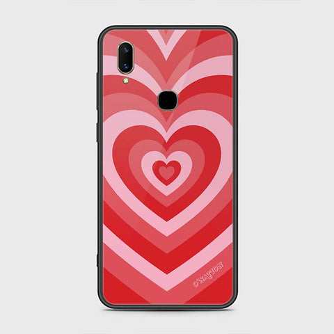 Vivo Z3 Cover- O'Nation Heartbeat Series - HQ Ultra Shine Premium Infinity Glass Soft Silicon Borders Case