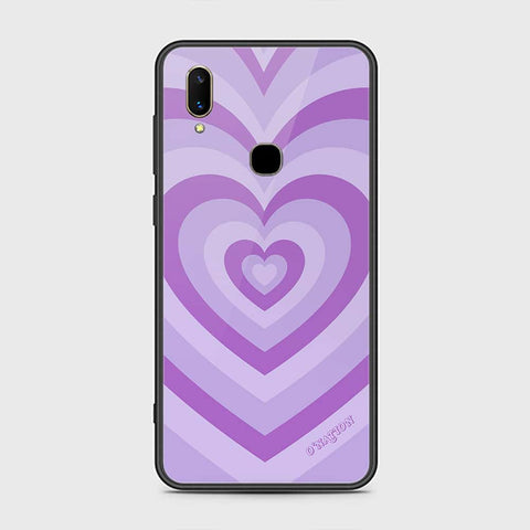 Vivo Z3 Cover- O'Nation Heartbeat Series - HQ Ultra Shine Premium Infinity Glass Soft Silicon Borders Case