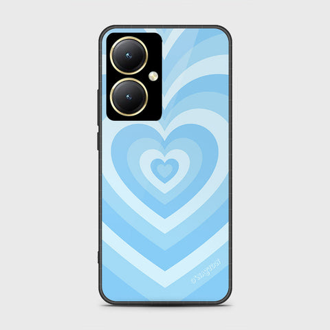 Vivo Y35m Plus Cover- O'Nation Heartbeat Series - HQ Ultra Shine Premium Infinity Glass Soft Silicon Borders Case