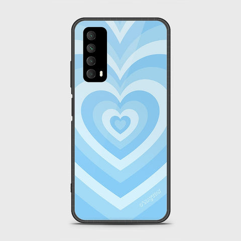 Huawei Psmart 2021 Cover- O'Nation Heartbeat Series - HQ Ultra Shine Premium Infinity Glass Soft Silicon Borders Case