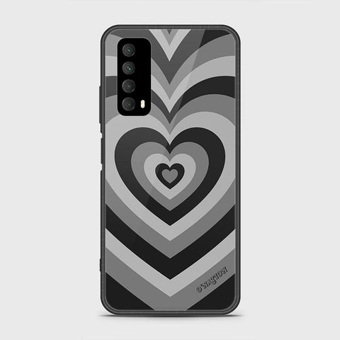 Huawei Psmart 2021 Cover- O'Nation Heartbeat Series - HQ Ultra Shine Premium Infinity Glass Soft Silicon Borders Case