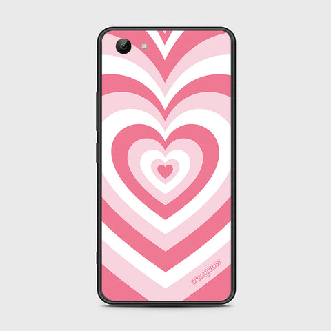 Vivo Y81 Cover- O'Nation Heartbeat Series - HQ Ultra Shine Premium Infinity Glass Soft Silicon Borders Case