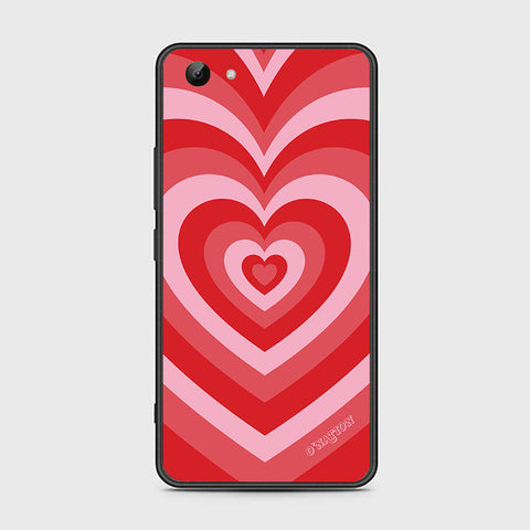 Vivo Y81 Cover- O'Nation Heartbeat Series - HQ Ultra Shine Premium Infinity Glass Soft Silicon Borders Case