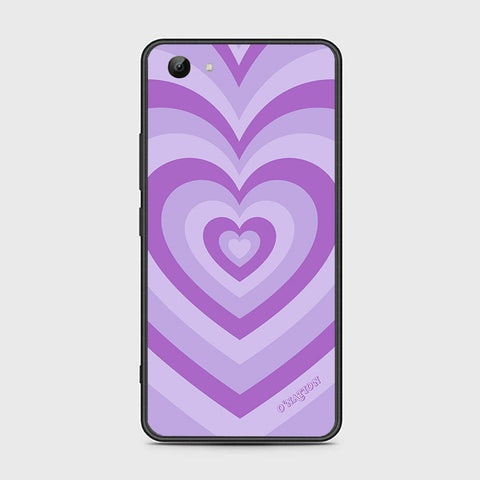 Vivo Y81 Cover- O'Nation Heartbeat Series - HQ Ultra Shine Premium Infinity Glass Soft Silicon Borders Case