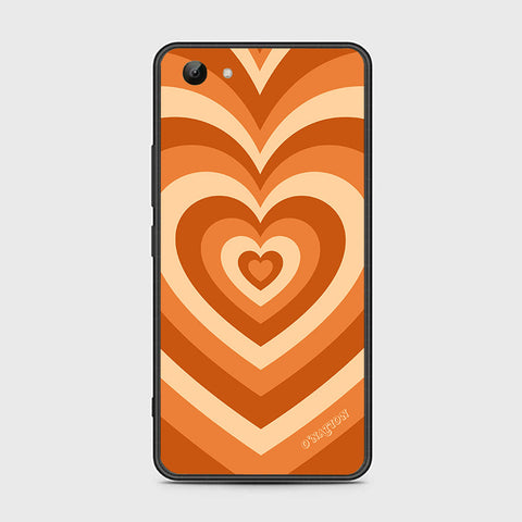 Vivo Y81 Cover- O'Nation Heartbeat Series - HQ Ultra Shine Premium Infinity Glass Soft Silicon Borders Case