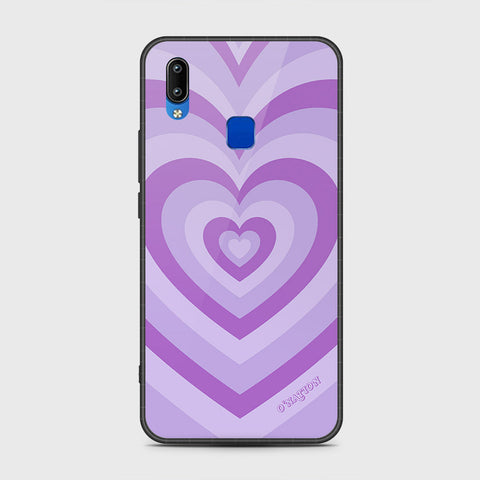 Vivo Y91i Cover- O'Nation Heartbeat Series - HQ Ultra Shine Premium Infinity Glass Soft Silicon Borders Case