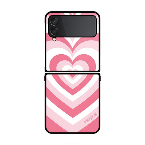 Samsung Galaxy Z Flip 4 5G Cover - O'Nation Heartbeat Series - HQ Premium Shine Durable Shatterproof Case - Soft Silicon Borders