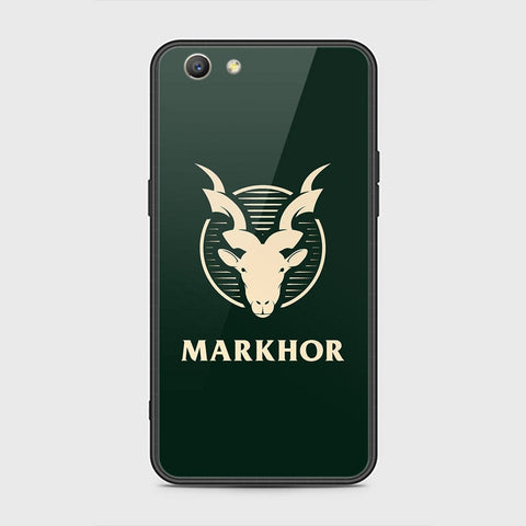 Oppo A59 Cover - Markhor Series - HQ Ultra Shine Premium Infinity Glass Soft Silicon Borders Case