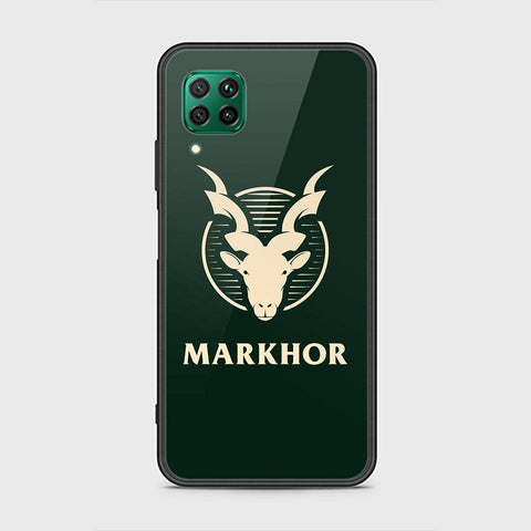 Huawei Nova 6 SE Cover - Markhor Series - HQ Ultra Shine Premium Infinity Glass Soft Silicon Borders Case