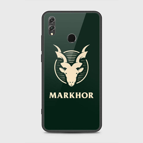Huawei Honor 8X Cover - Markhor Series - HQ Ultra Shine Premium Infinity Glass Soft Silicon Borders Case