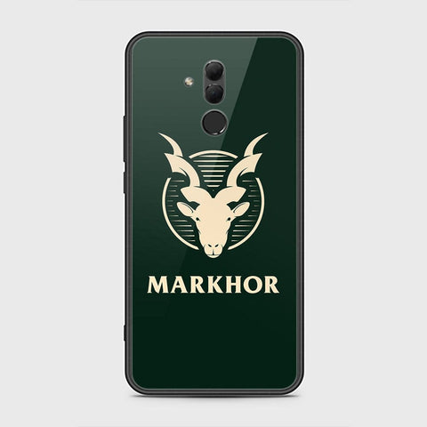 Huawei Mate 20 Lite Cover - Markhor Series - HQ Ultra Shine Premium Infinity Glass Soft Silicon Borders Case