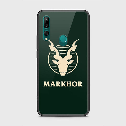 Huawei Y9 Prime 2019 Cover - Markhor Series - HQ Ultra Shine Premium Infinity Glass Soft Silicon Borders Case