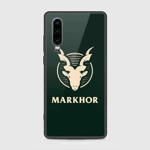 Huawei P30 Cover - Markhor Series - HQ Ultra Shine Premium Infinity Glass Soft Silicon Borders Case