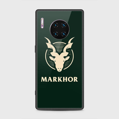 Huawei Mate 30 Pro Cover - Markhor Series - HQ Ultra Shine Premium Infinity Glass Soft Silicon Borders Case