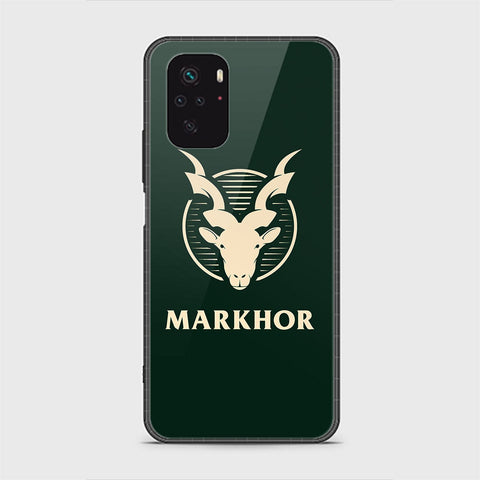 Xiaomi Redmi Note 10 4G Cover - Markhor Series - HQ Ultra Shine Premium Infinity Glass Soft Silicon Borders Case