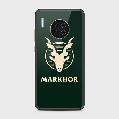 Huawei Mate 30 Cover - Markhor Series - HQ Ultra Shine Premium Infinity Glass Soft Silicon Borders Case