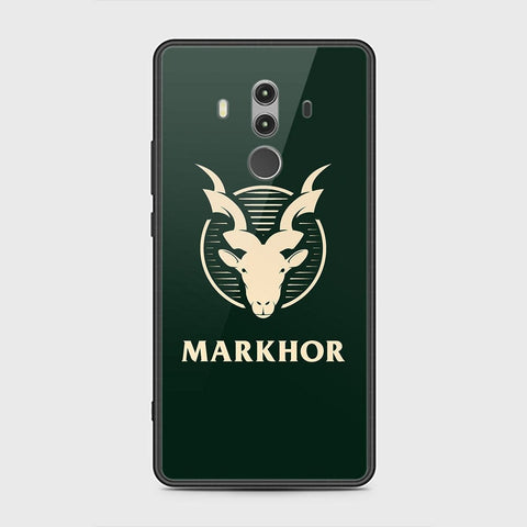 Huawei Mate 10 Pro Cover - Markhor Series - HQ Ultra Shine Premium Infinity Glass Soft Silicon Borders Case