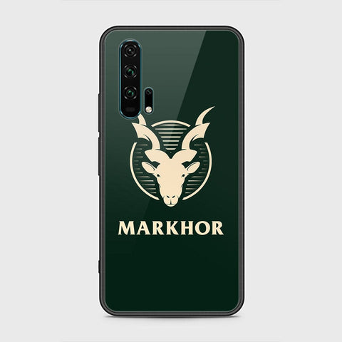 Honor 20 Pro Cover - Markhor Series - HQ Ultra Shine Premium Infinity Glass Soft Silicon Borders Case