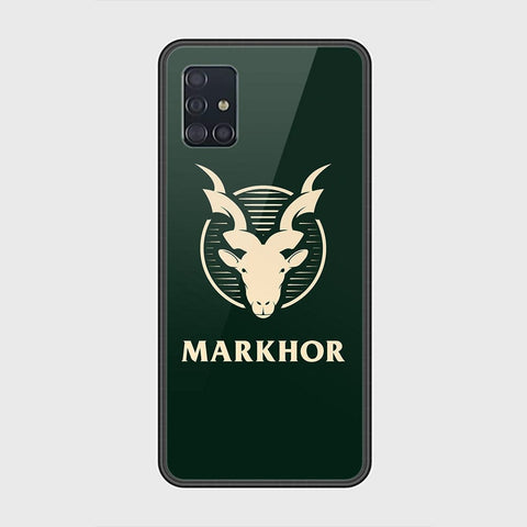 Samsung Galaxy A51 Cover - Markhor Series - HQ Ultra Shine Premium Infinity Glass Soft Silicon Borders Case