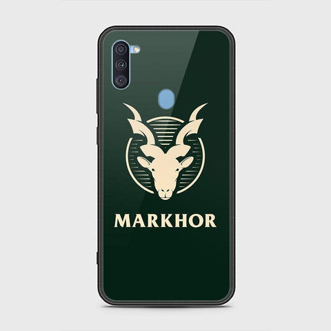 Samsung Galaxy A11 Cover - Markhor Series - HQ Ultra Shine Premium Infinity Glass Soft Silicon Borders Case