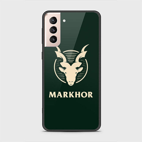 Samsung Galaxy S21 Plus 5G Cover - Markhor Series - HQ Ultra Shine Premium Infinity Glass Soft Silicon Borders Case