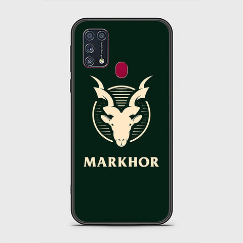 Samsung Galaxy M31 Cover - Markhor Series - HQ Ultra Shine Premium Infinity Glass Soft Silicon Borders Case