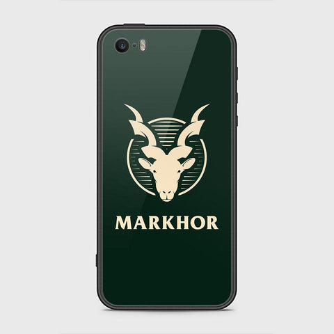 iPhone 5 Cover - Markhor Series - HQ Ultra Shine Premium Infinity Glass Soft Silicon Borders Case