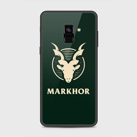 Samsung Galaxy A8 2018 Cover - Markhor Series - HQ Ultra Shine Premium Infinity Glass Soft Silicon Borders Case