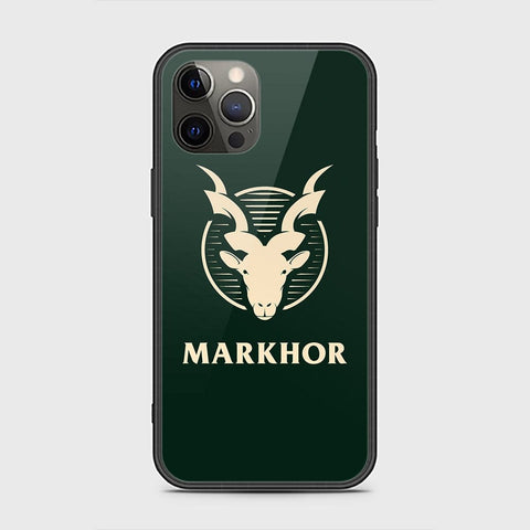iPhone 12 Pro Cover - Markhor Series - HQ Ultra Shine Premium Infinity Glass Soft Silicon Borders Case