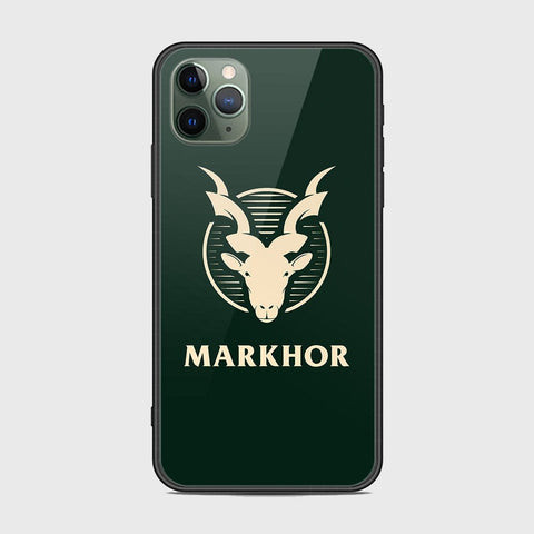 iPhone 11 Pro Cover - Markhor Series - HQ Ultra Shine Premium Infinity Glass Soft Silicon Borders Case