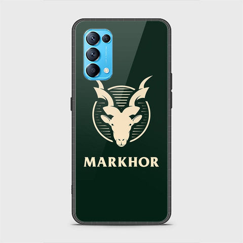 Oppo Find X3 Lite Cover - Markhor Series - HQ Ultra Shine Premium Infinity Glass Soft Silicon Borders Case