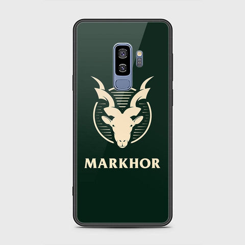 Samsung Galaxy S9 Plus Cover - Markhor Series - HQ Ultra Shine Premium Infinity Glass Soft Silicon Borders Case