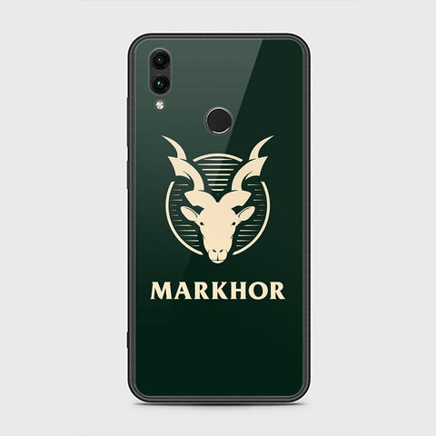 Huawei Honor 10 Lite Cover - Markhor Series - HQ Ultra Shine Premium Infinity Glass Soft Silicon Borders Case  G63
