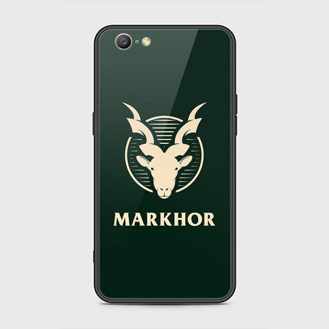 Oppo A39 Cover - Markhor Series - HQ Ultra Shine Premium Infinity Glass Soft Silicon Borders Case