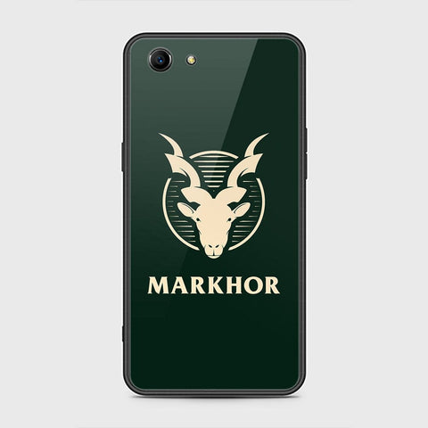 Oppo A83 Cover - Markhor Series - HQ Ultra Shine Premium Infinity Glass Soft Silicon Borders Case