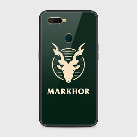 Oppo A12s Cover - Markhor Series - HQ Ultra Shine Premium Infinity Glass Soft Silicon Borders Case